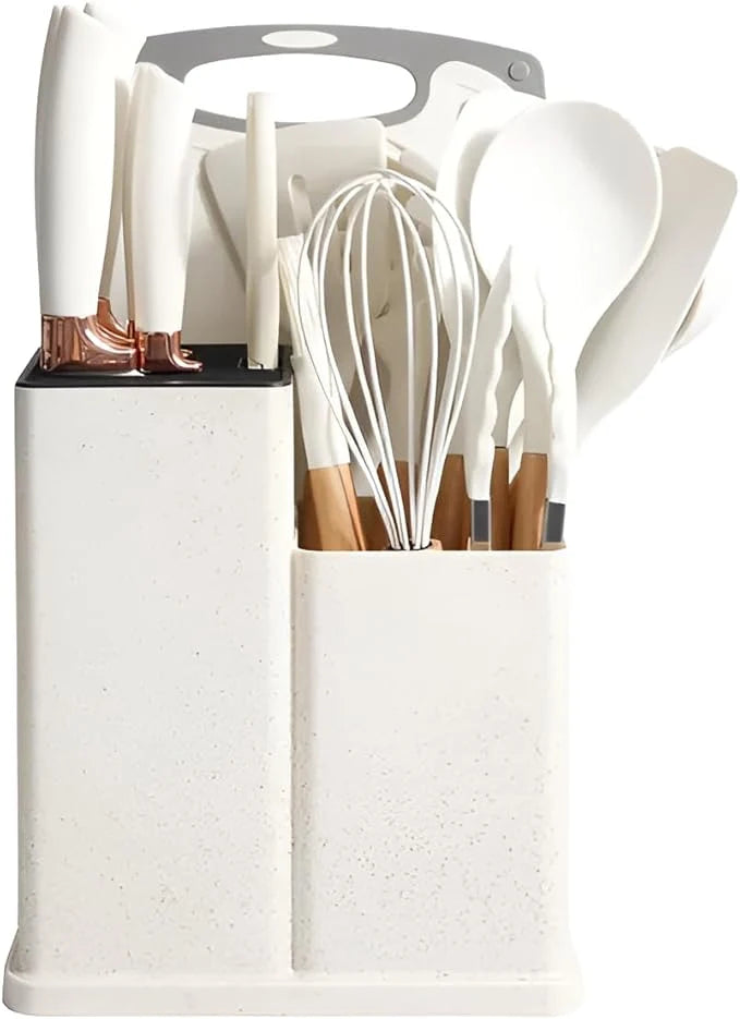 Knife  utensil Set with Stand