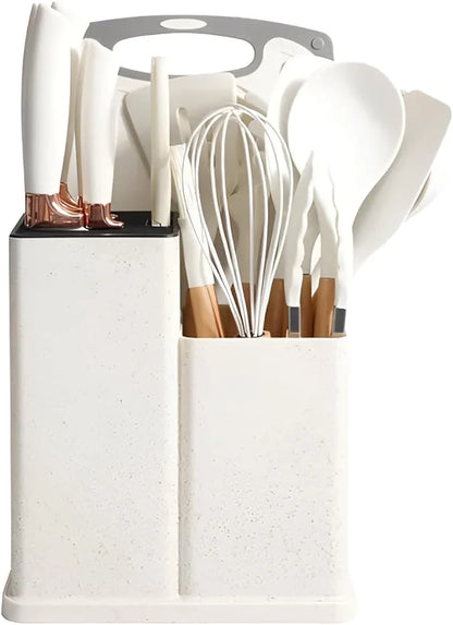 Knife  utensil Set with Stand