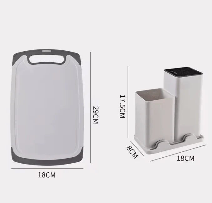 Knife  utensil Set with Stand
